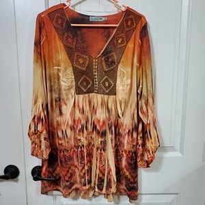 Women's top. Beaded. Never worn.